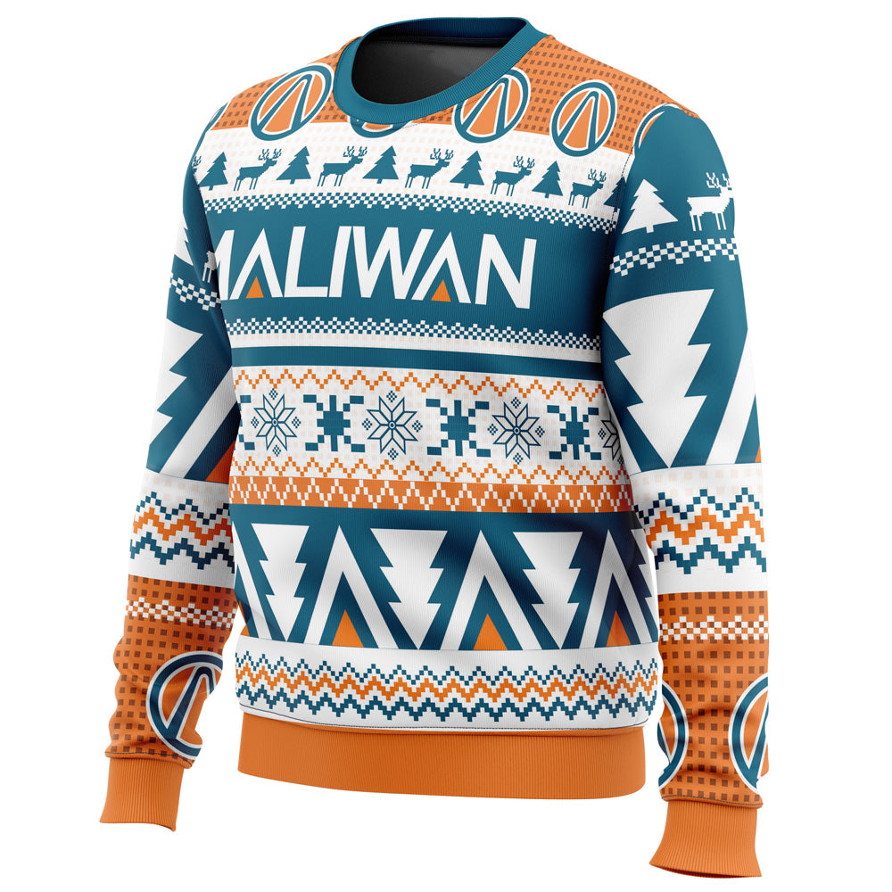 Maliwan Christmas Borderlands Ugly Christmas Sweater - WeCustomit