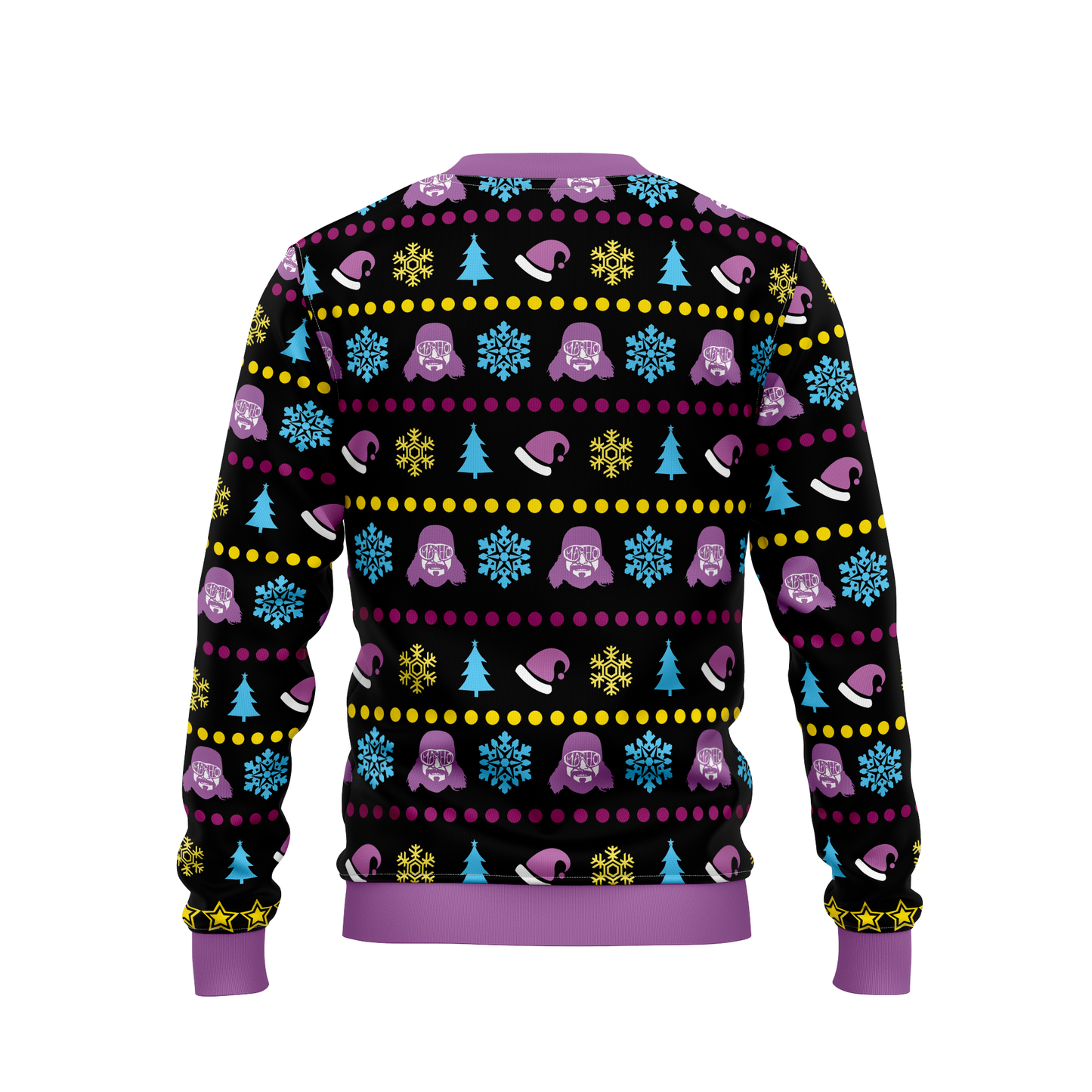 Macho Man And Hulkmania Power Pro Wrestling Ugly Christmas Sweater - WeCustomit