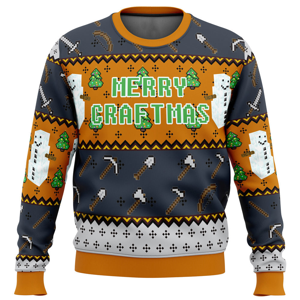 Minecraft Minecraftmas Christmas Sweater - WeCustomit