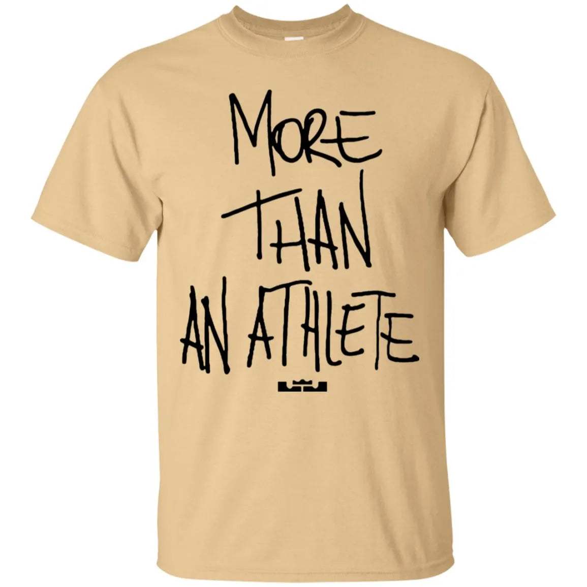 More Than An Athlete Shirt Light - WeCustomit