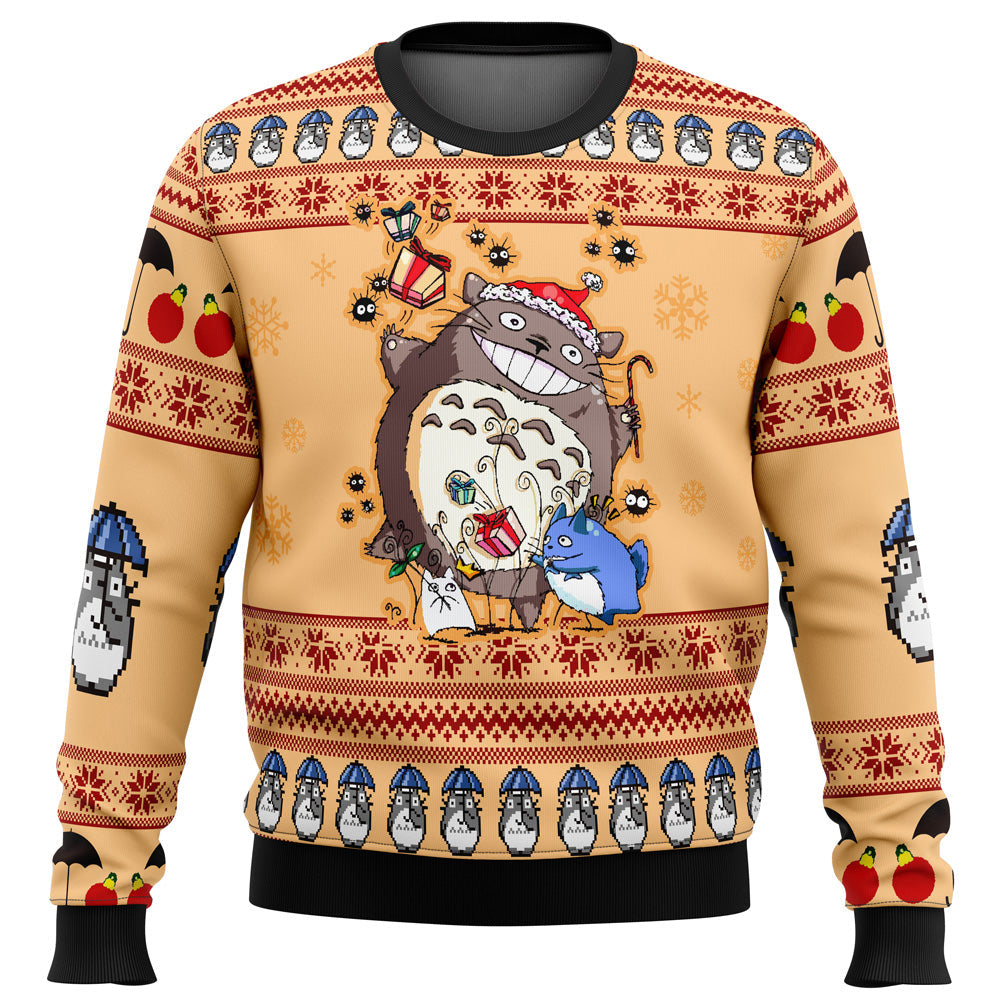 My Neighbor Totoro alt Ugly Christmas Sweater - WeCustomit