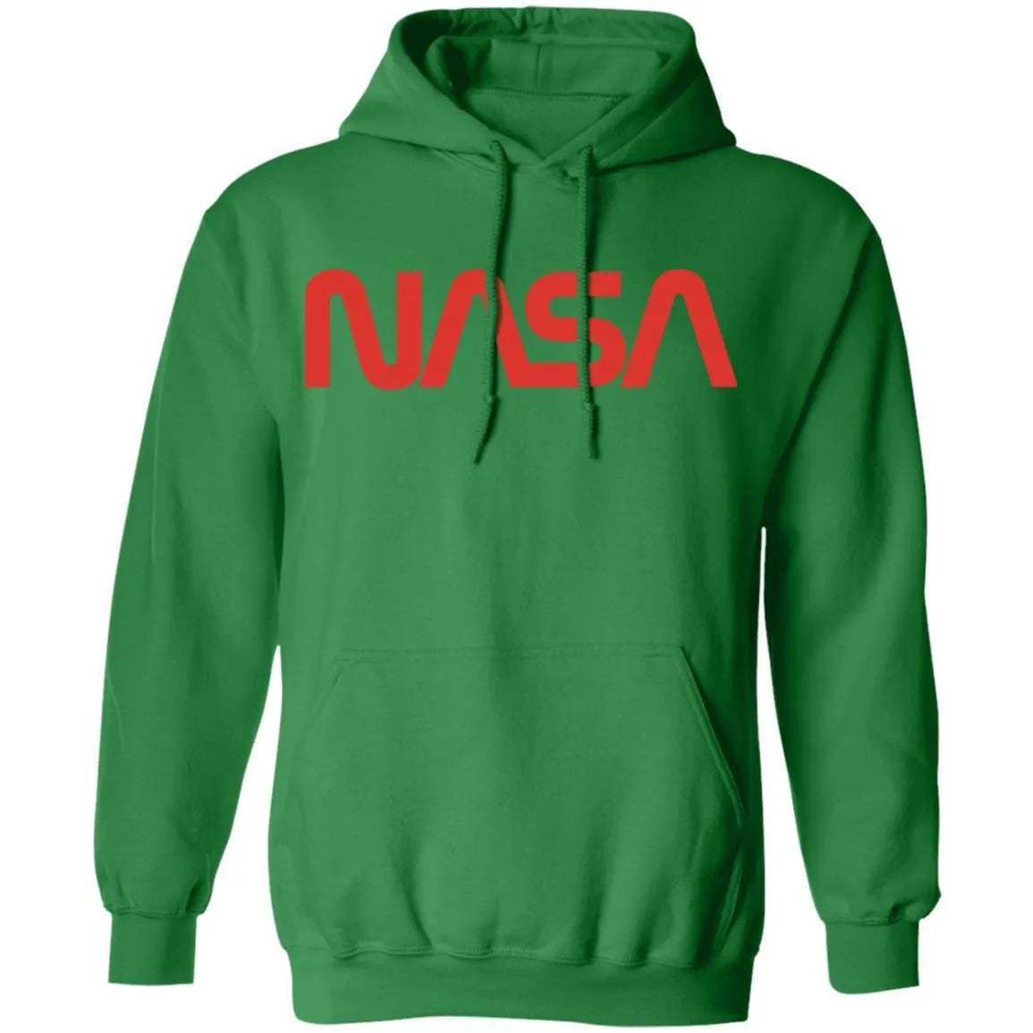 Nasa Hoodie Mens Red - WeCustomit