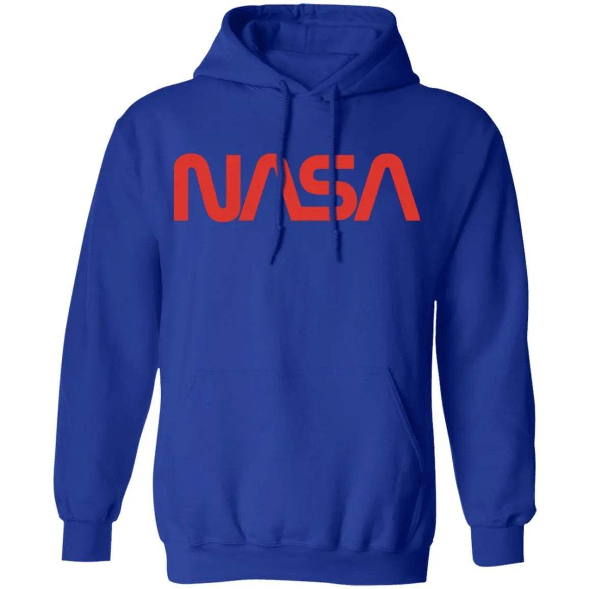 Nasa Hoodie Mens Red - WeCustomit