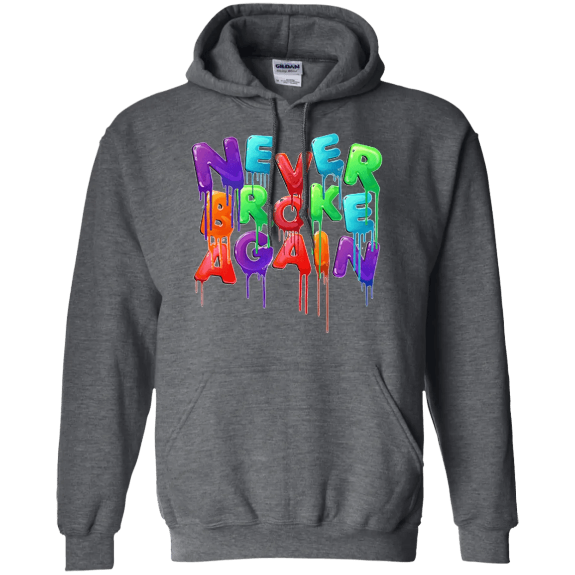 Never Broke Again Hoodie Colorful - WeCustomit