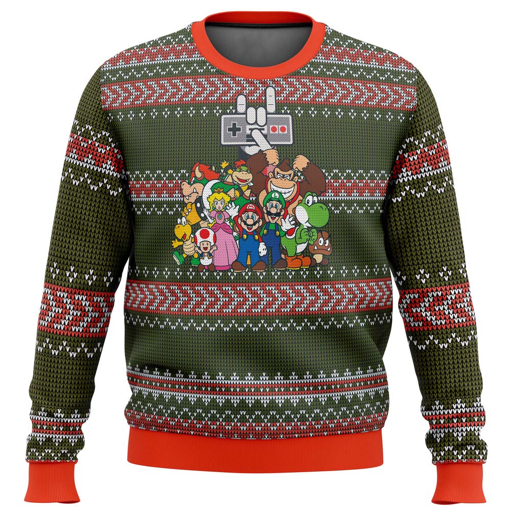 Nintendo Ugly Christmas Sweater - WeCustomit
