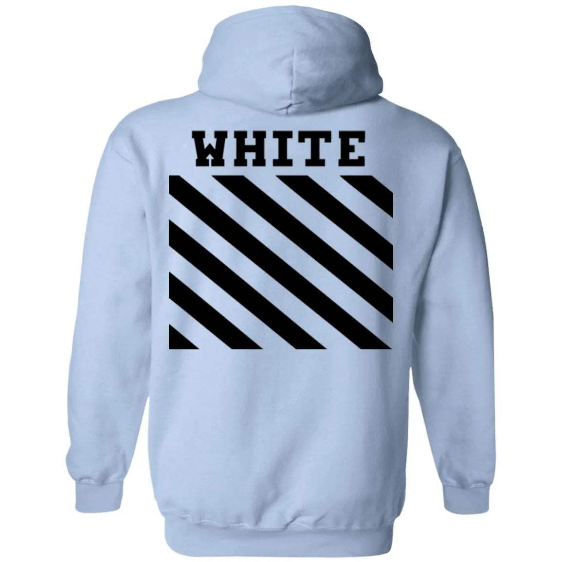 Off White Hoodie Black - WeCustomit