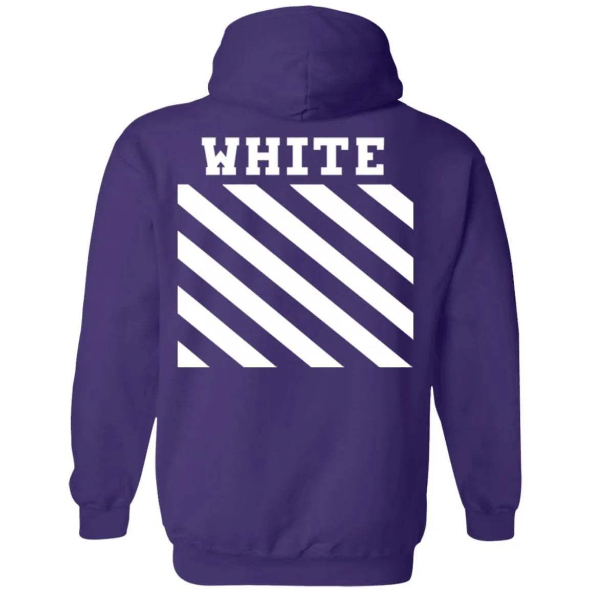 Off White Hoodie White - WeCustomit