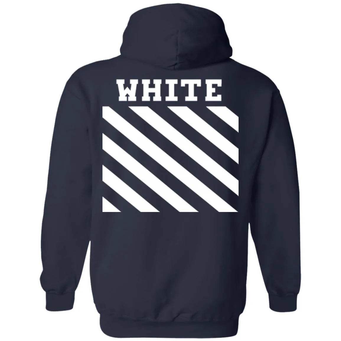 Off White Hoodie White - WeCustomit