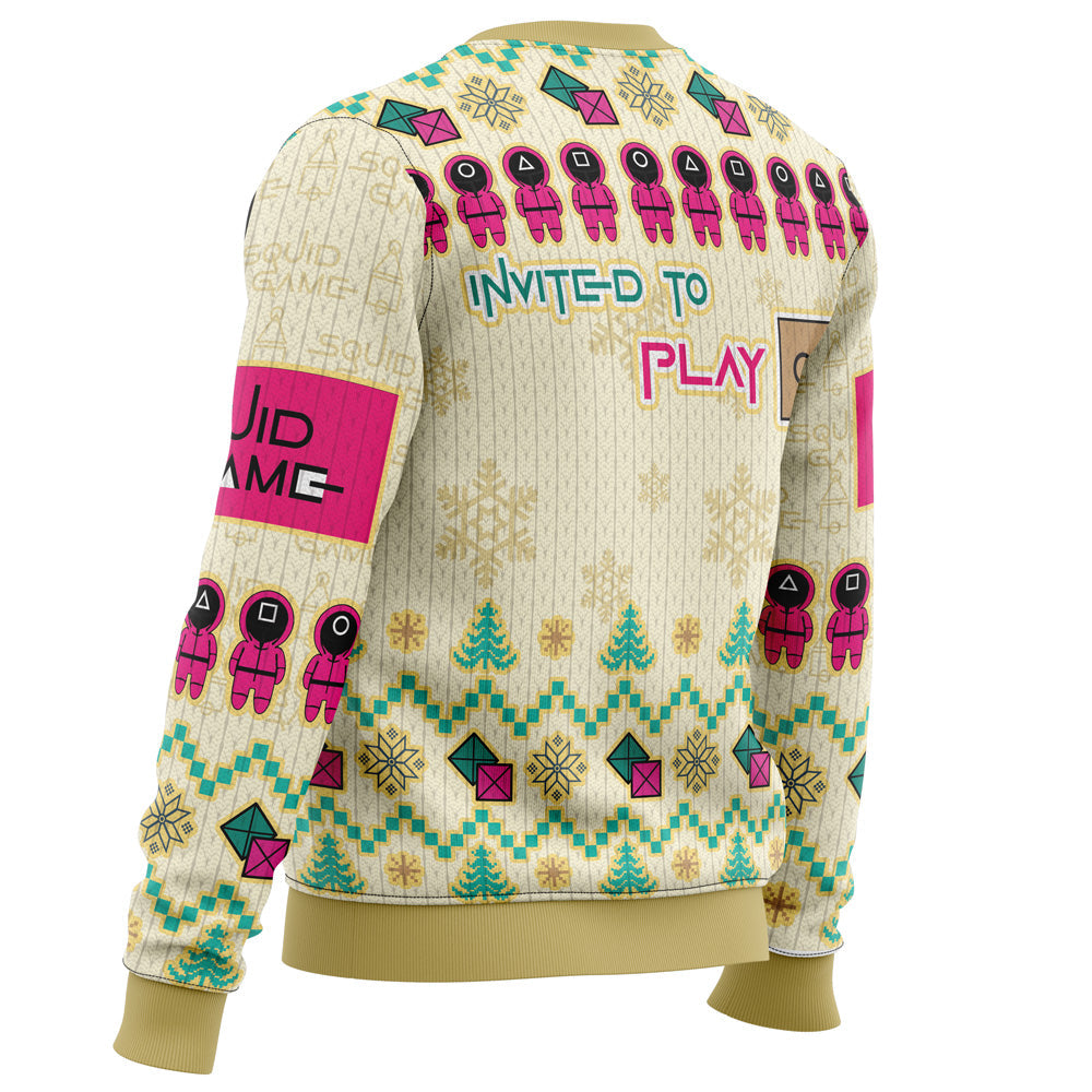 On the First Day of Christmas Squid Game Christmas Sweater - WeCustomit