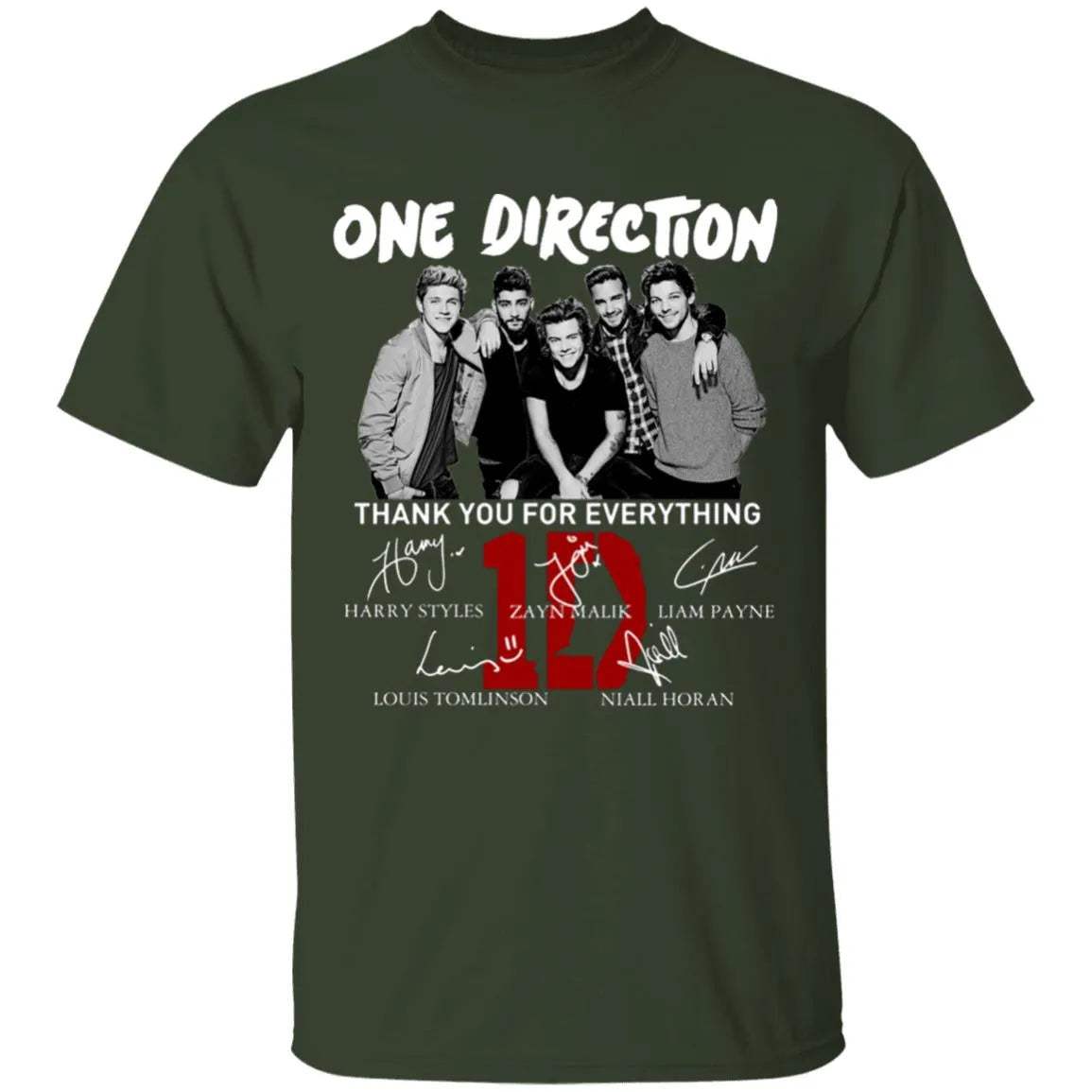 One Direction 10 Year Anniversary Shirt - WeCustomit