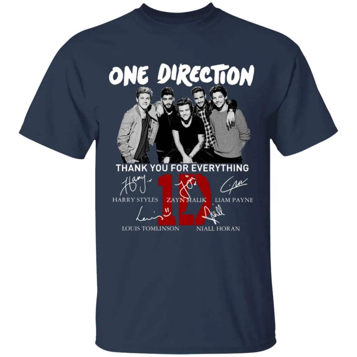 One Direction 10 Year Anniversary Shirt - WeCustomit