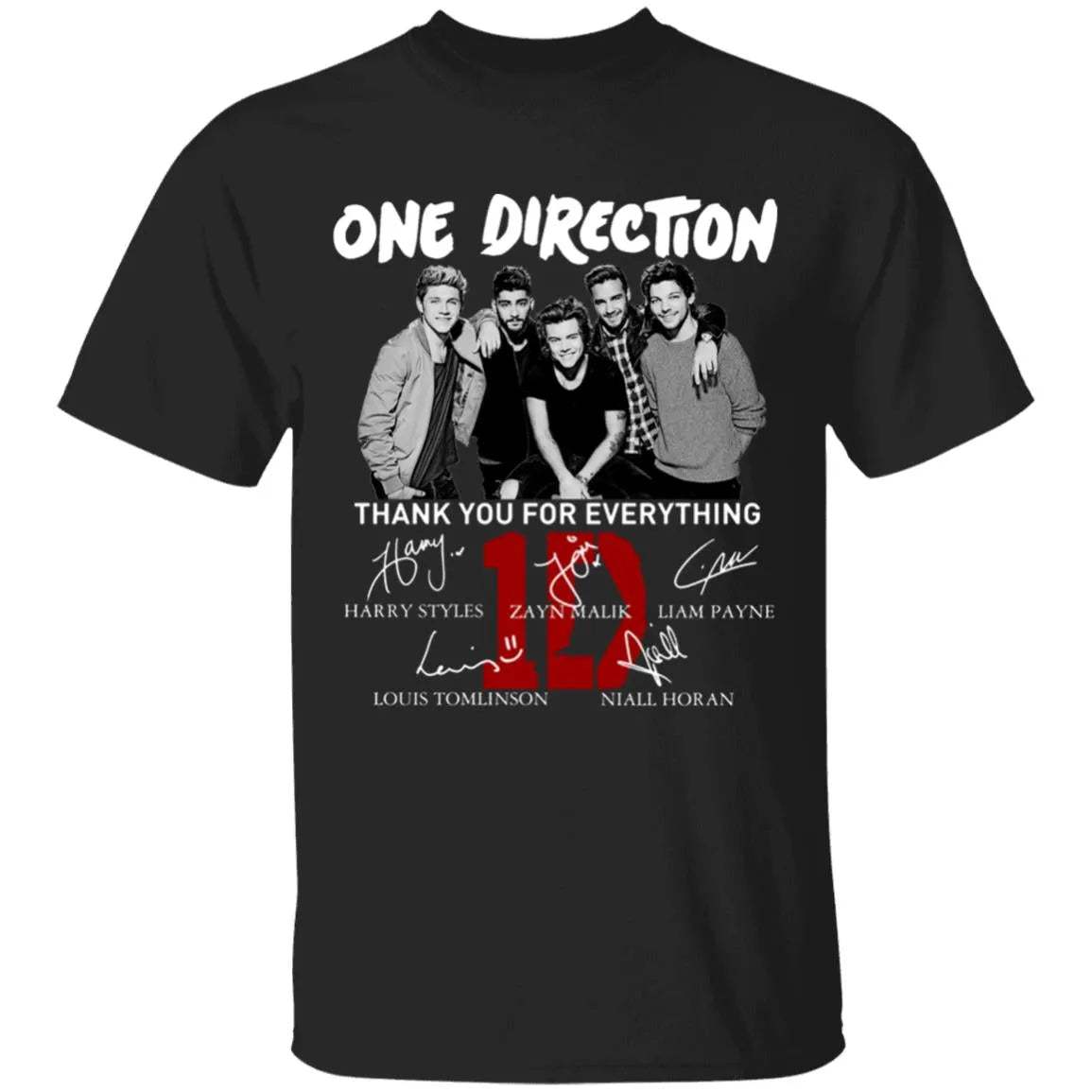 One Direction 10 Year Anniversary Shirt - WeCustomit