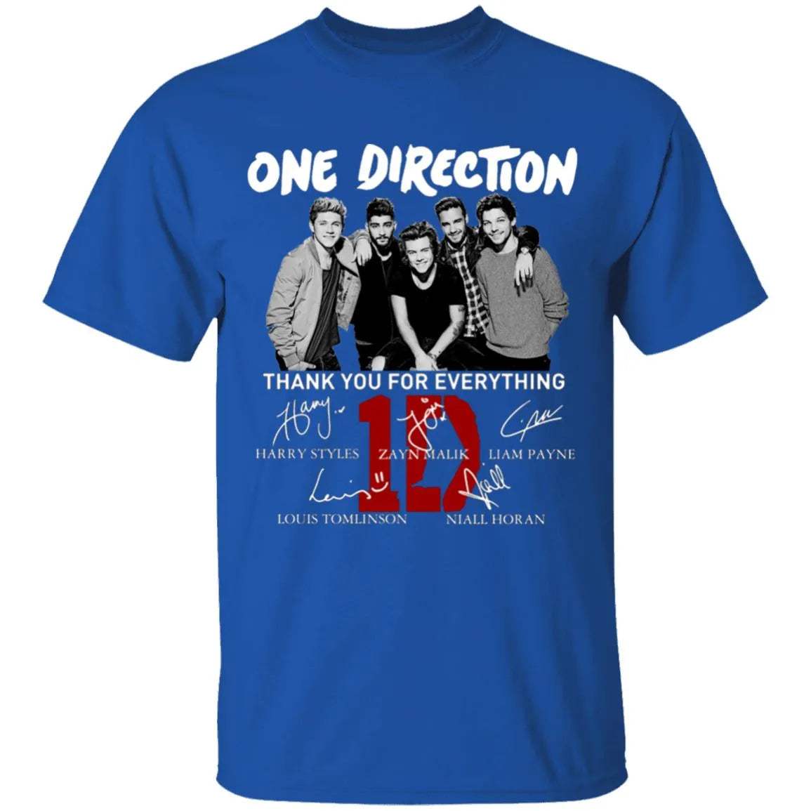 One Direction 10 Year Anniversary Shirt - WeCustomit
