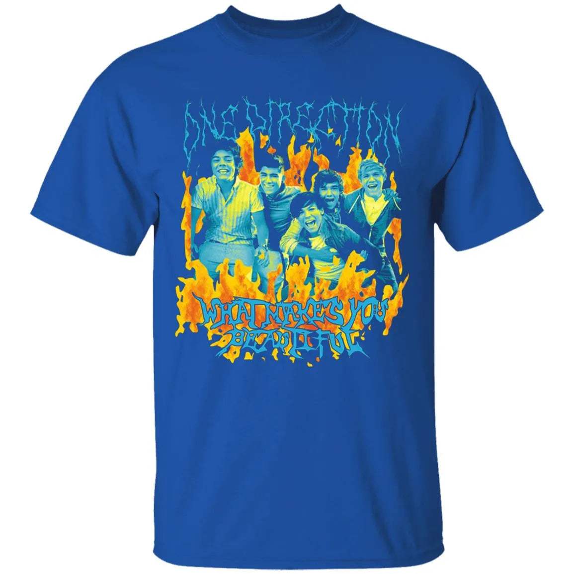 One Direction Metal Shirt - WeCustomit