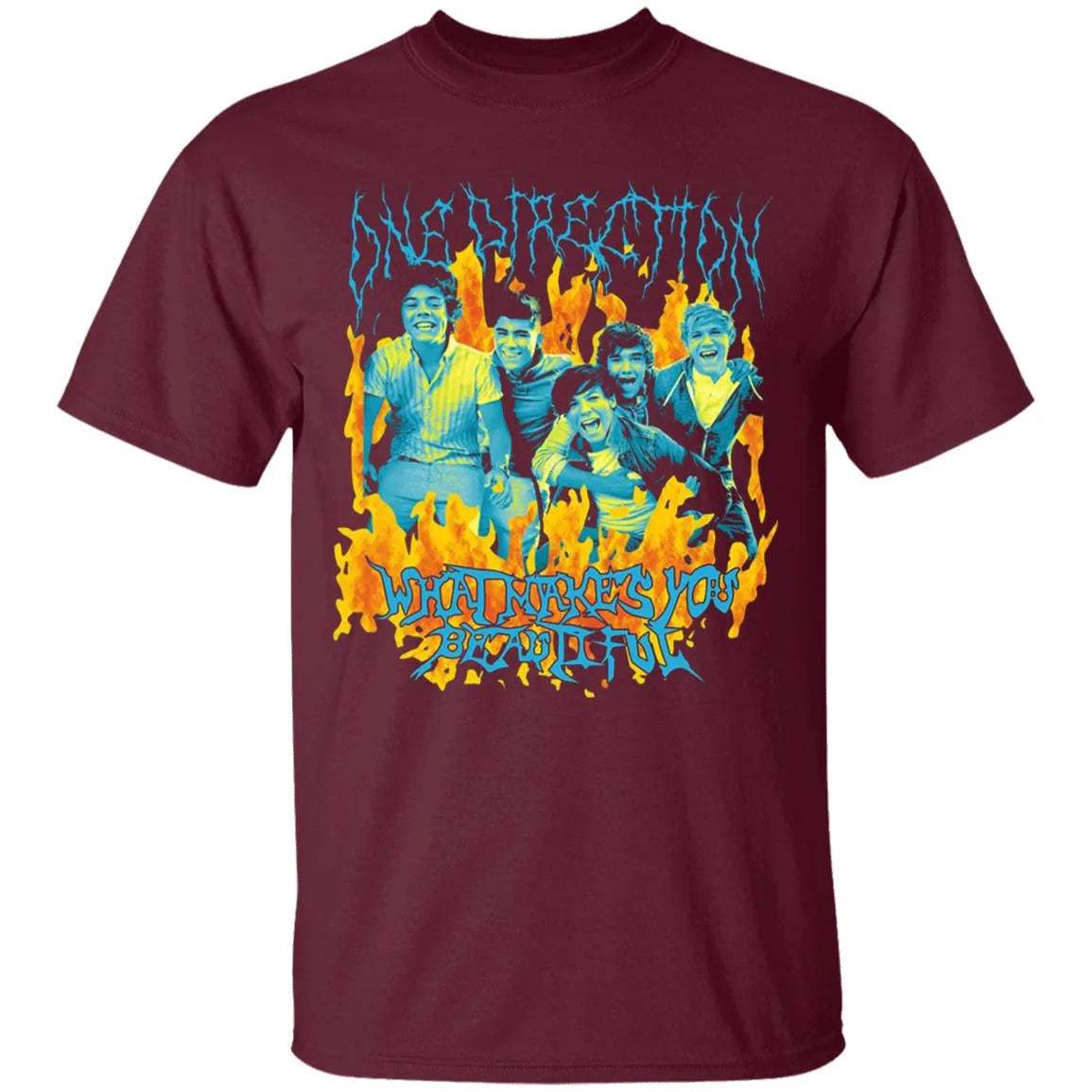 One Direction Metal Shirt - WeCustomit