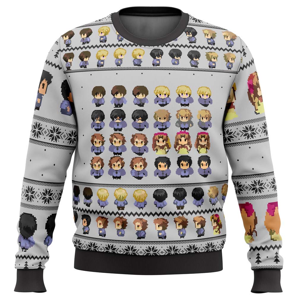 Ouran High School Host Club Sprites Ugly Christmas Sweater - WeCustomit
