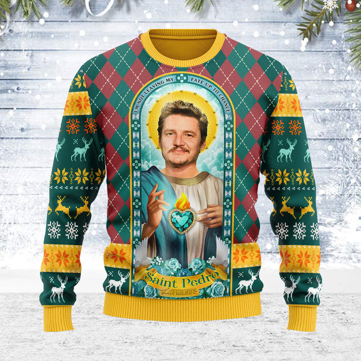Saint Pedro PascaI Ugly Christmas Sweater For Men & Women Christmas Gift Sweater D112 - WeCustomit