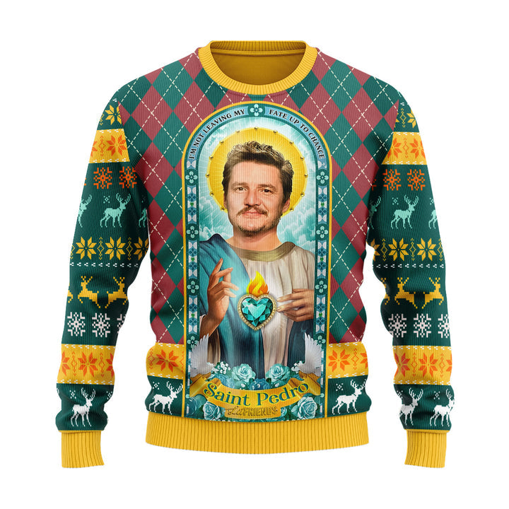 Saint Pedro PascaI Ugly Christmas Sweater For Men & Women Christmas Gift Sweater D112 - WeCustomit