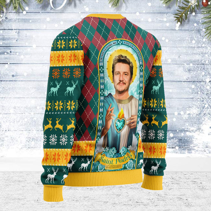 Saint Pedro PascaI Ugly Christmas Sweater For Men & Women Christmas Gift Sweater D112 - WeCustomit