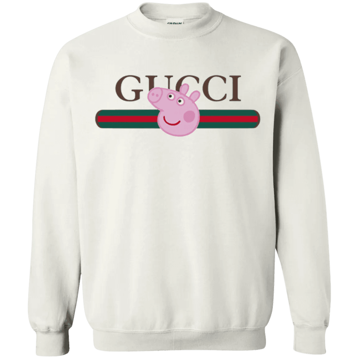 Peppa Pig Gucci Sweater Sweatshirt White - WeCustomit
