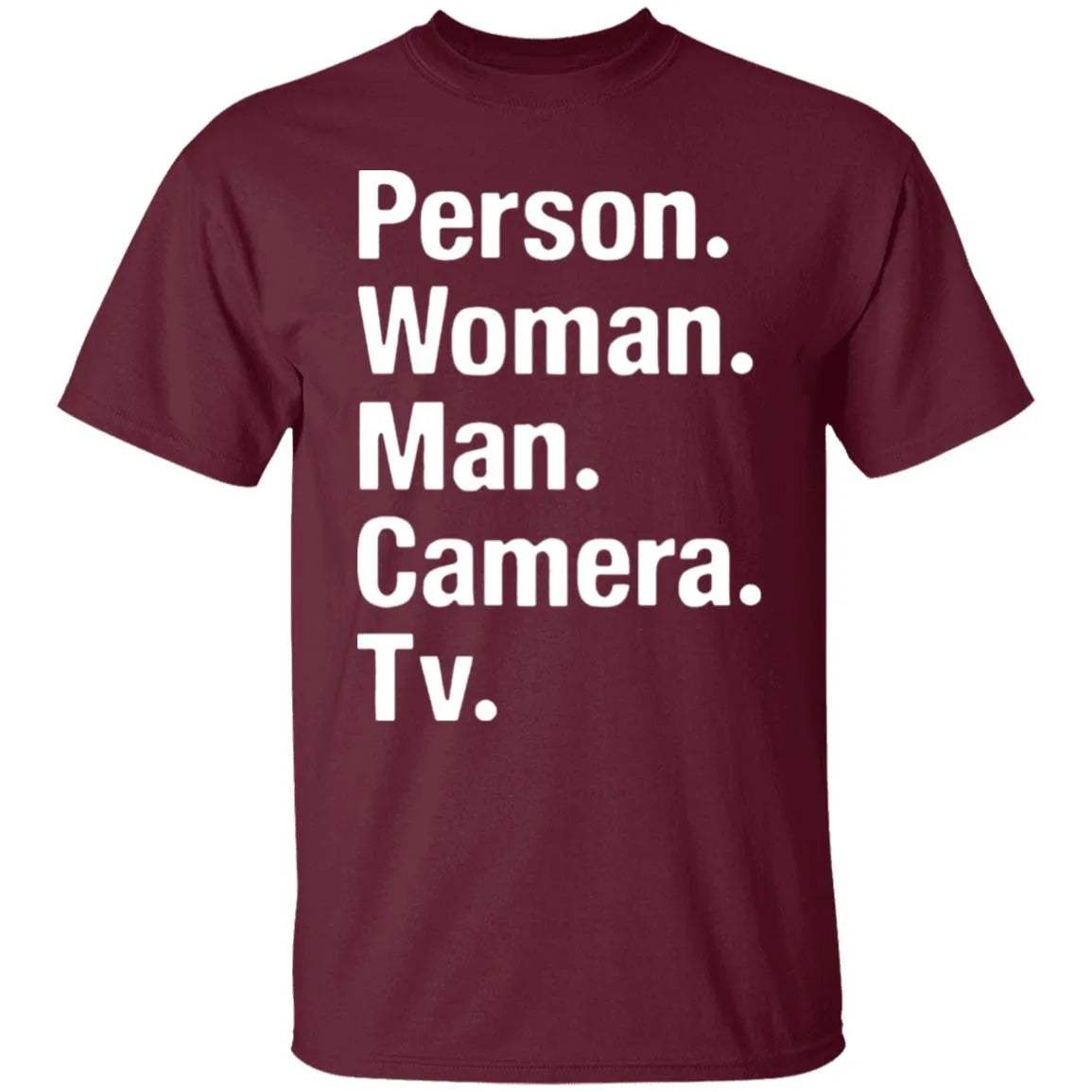 Person Woman Man Camera TV T Shirt - WeCustomit