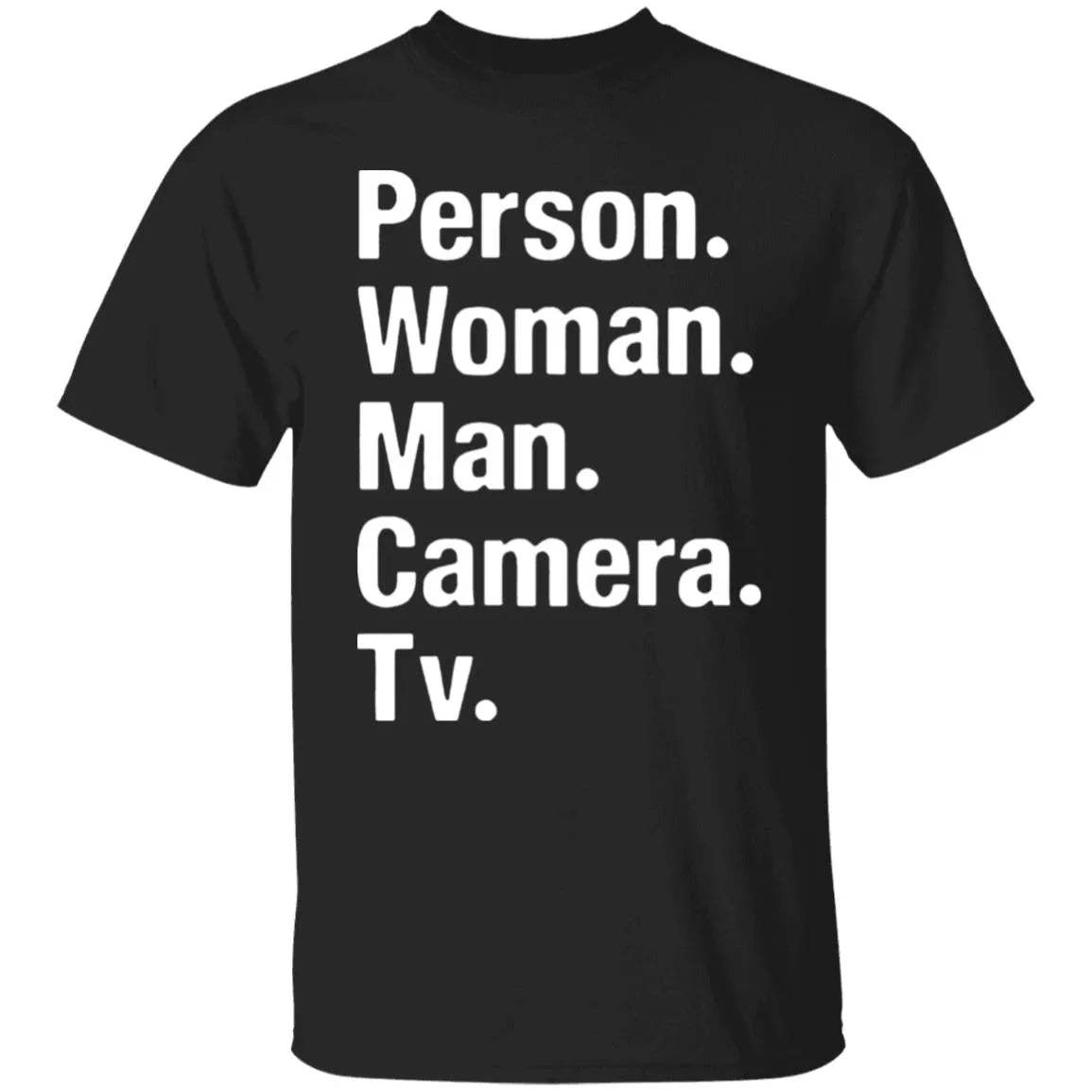 Person Woman Man Camera TV T Shirt - WeCustomit