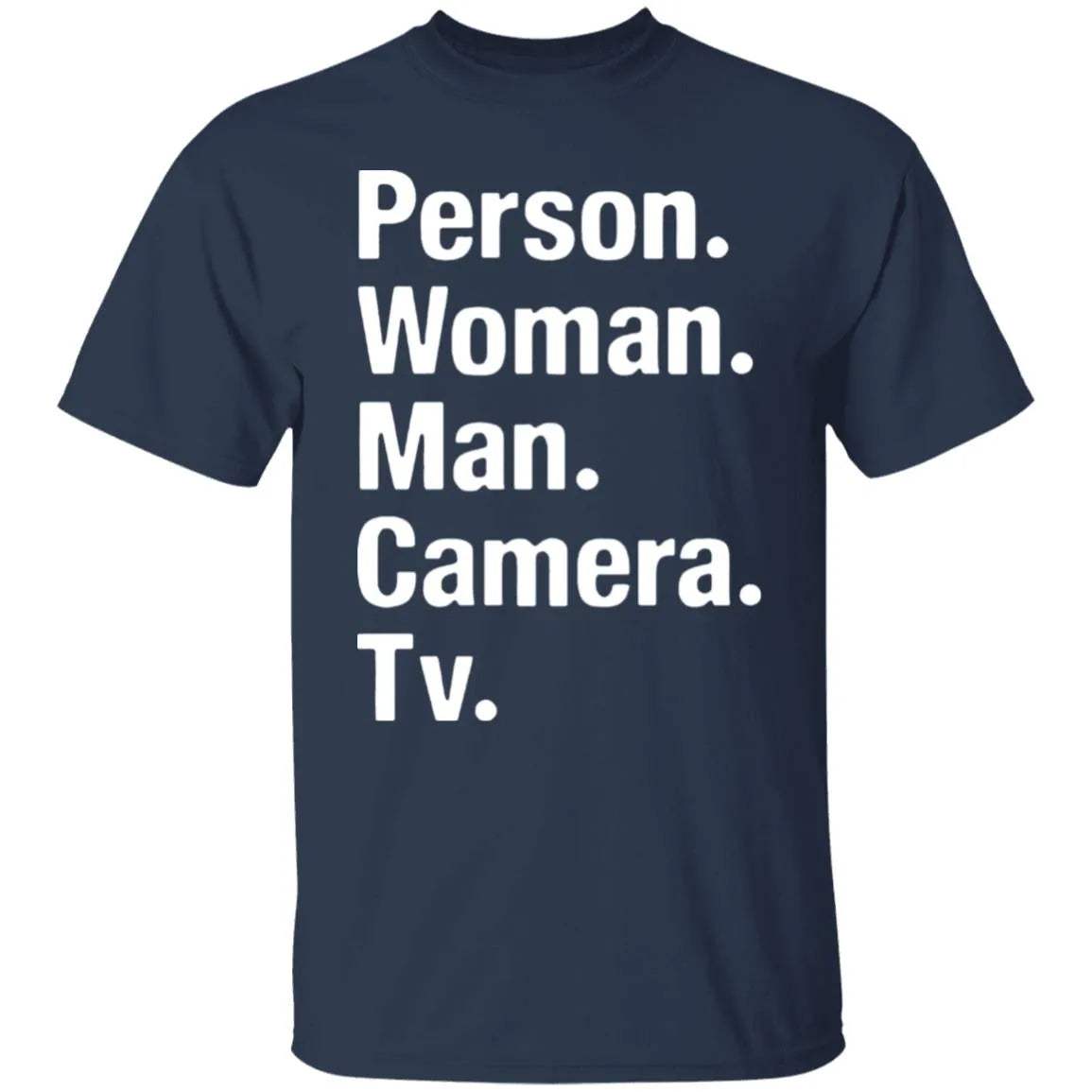 Person Woman Man Camera TV T Shirt - WeCustomit