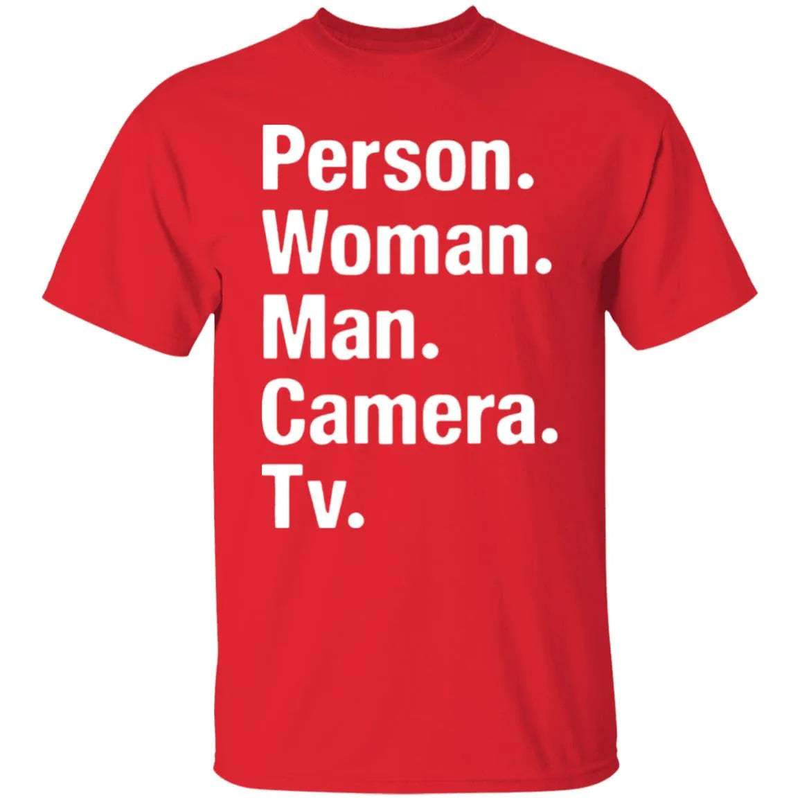 Person Woman Man Camera TV T Shirt - WeCustomit