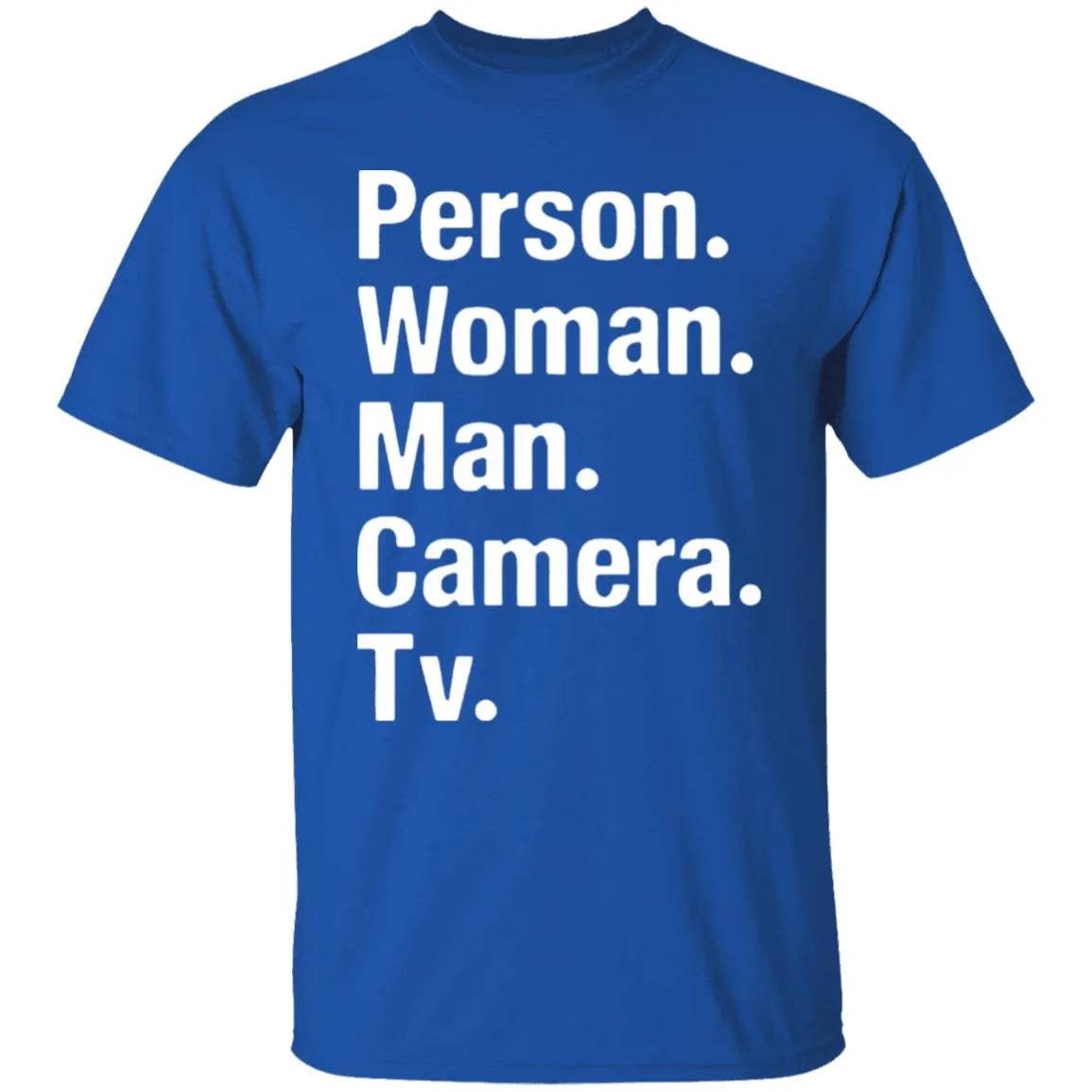 Person Woman Man Camera TV T Shirt - WeCustomit