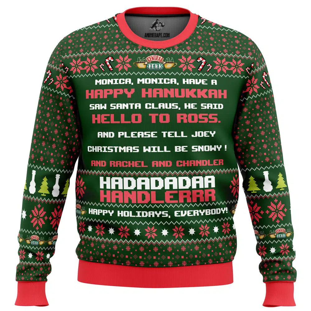 Phoebe's Christmas Song Friends Ugly Christmas Sweater - WeCustomit