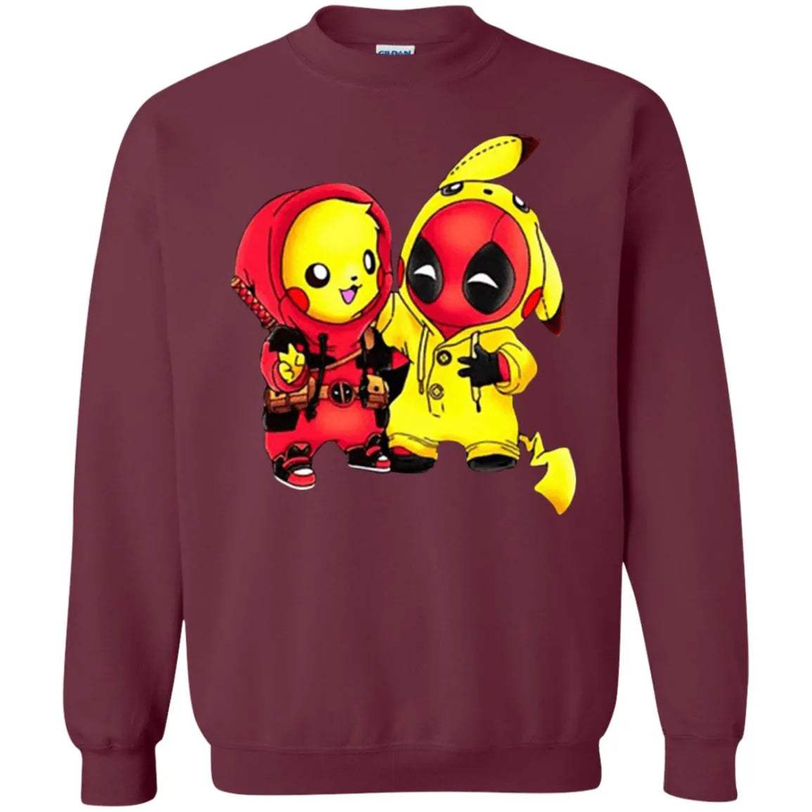 Pikachu Deadpool Sweater - WeCustomit