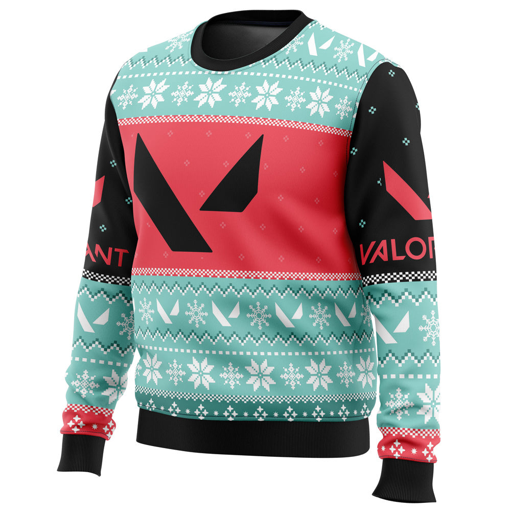 Play As One Valorant Ugly Christmas Sweater - WeCustomit