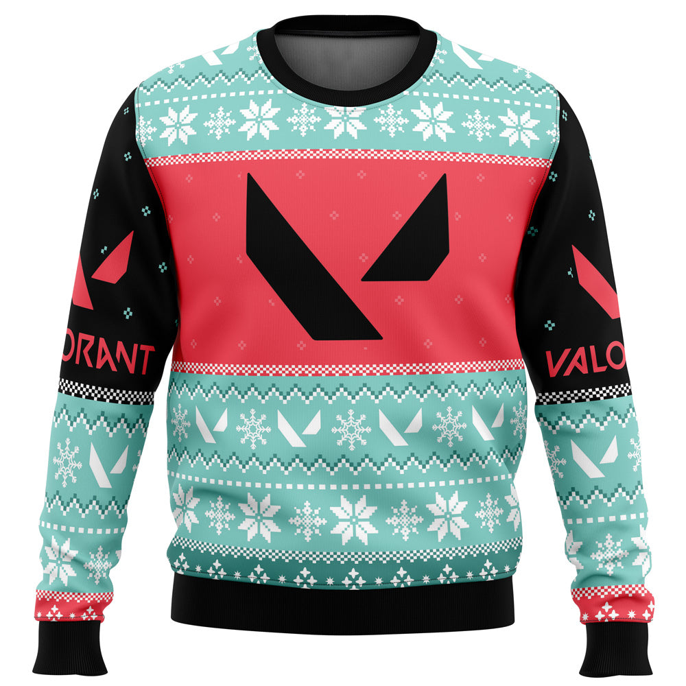 Play As One Valorant Ugly Christmas Sweater - WeCustomit