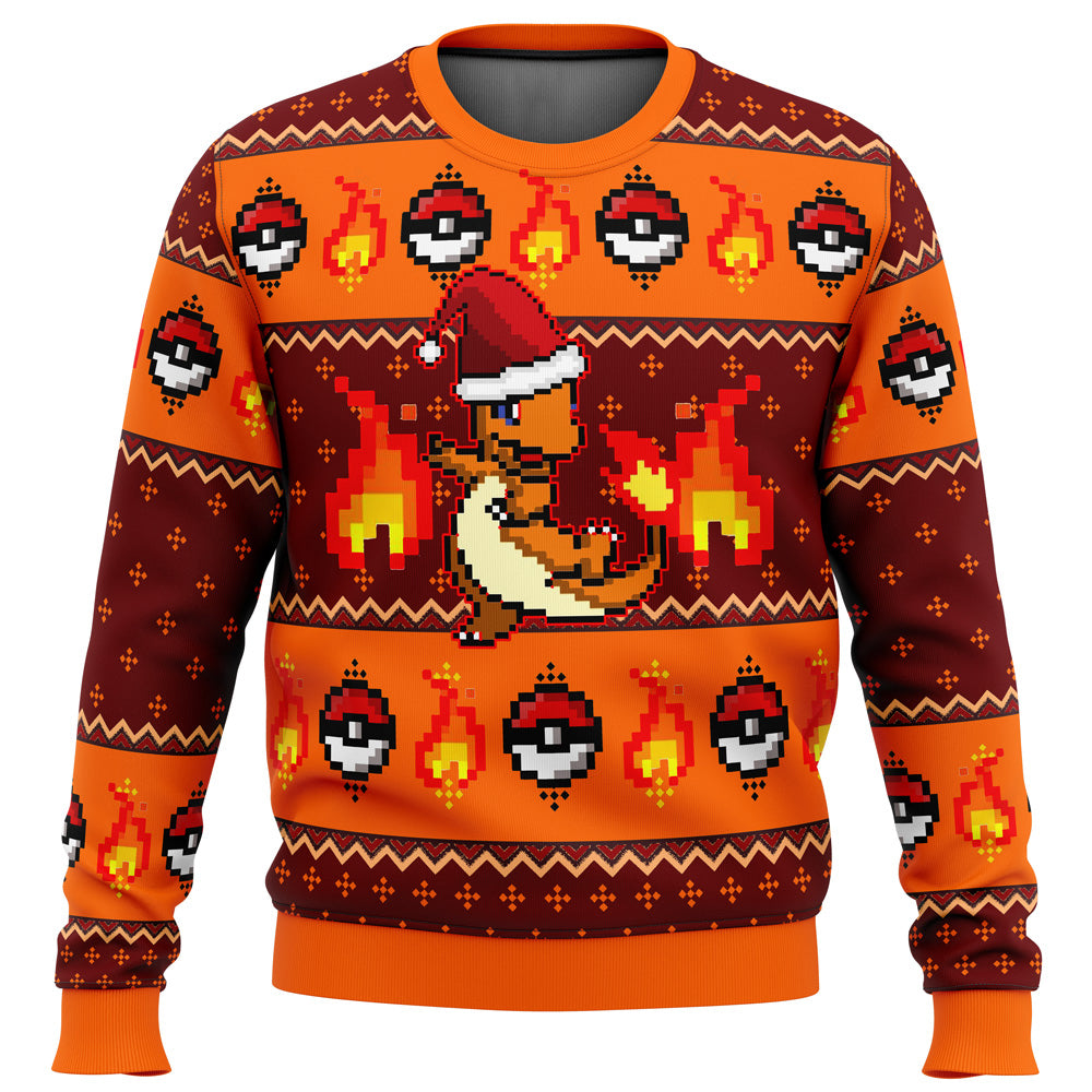 Pokemon Charmander Ugly Christmas Sweater - WeCustomit