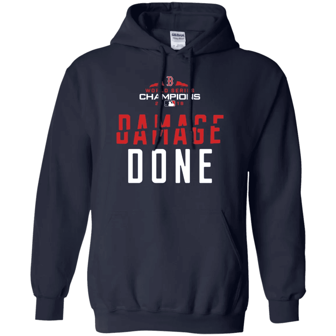 Red Sox Damage Done Hoodie - WeCustomit