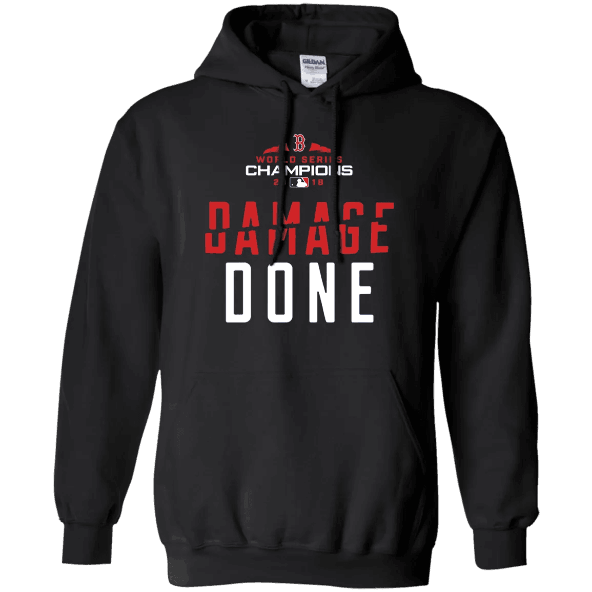 Red Sox Damage Done Hoodie - WeCustomit