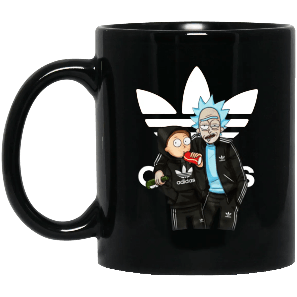 Rick And Morty Adidas Mug - WeCustomit