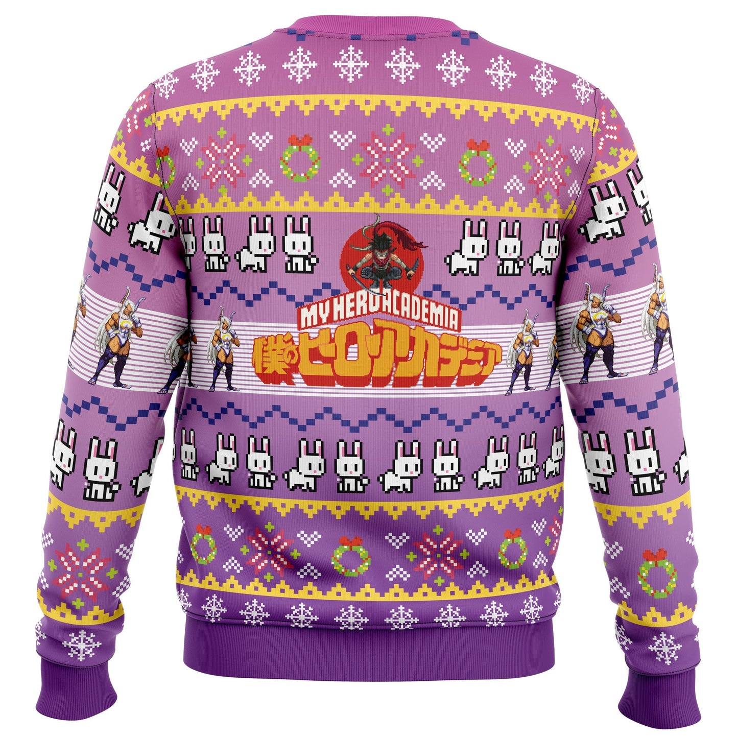 Rumi Usagiyama Mirko My Hero Academia Ugly Christmas Sweater - WeCustomit
