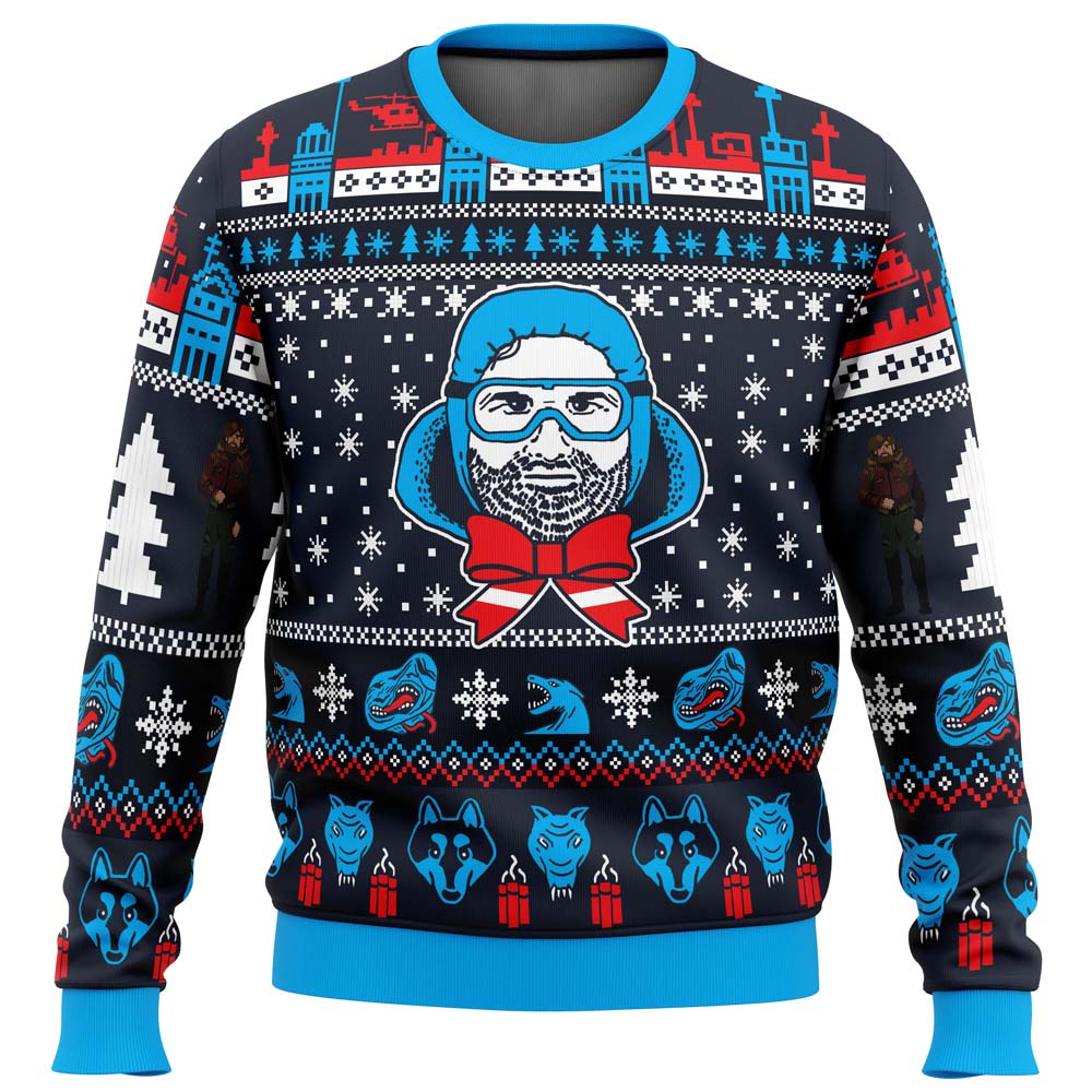 Russell for the Holidays The Thing Ugly Christmas Sweater - WeCustomit