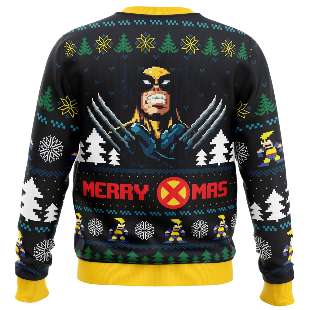 Santa Claws Wolverine Marvel Ugly Christmas Sweater - WeCustomit