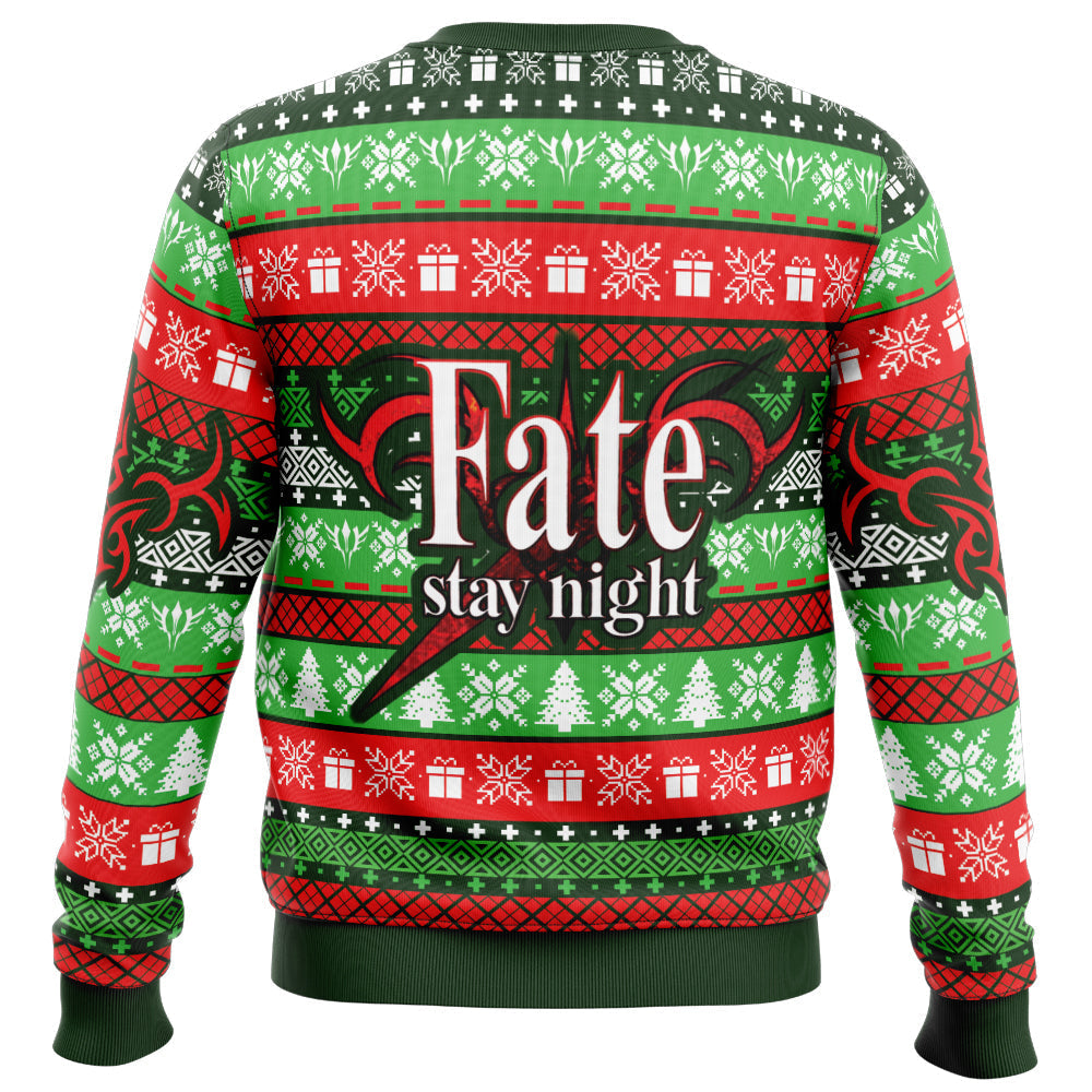 Santa Is On Leave Fate Ugly Christmas Sweater - WeCustomit