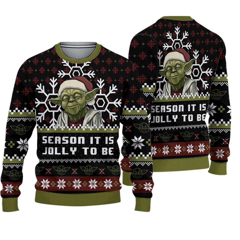 Season Jolly Ugly Christmas Sweater For Men & Women Christmas Gift Sweater BH618 - WeCustomit