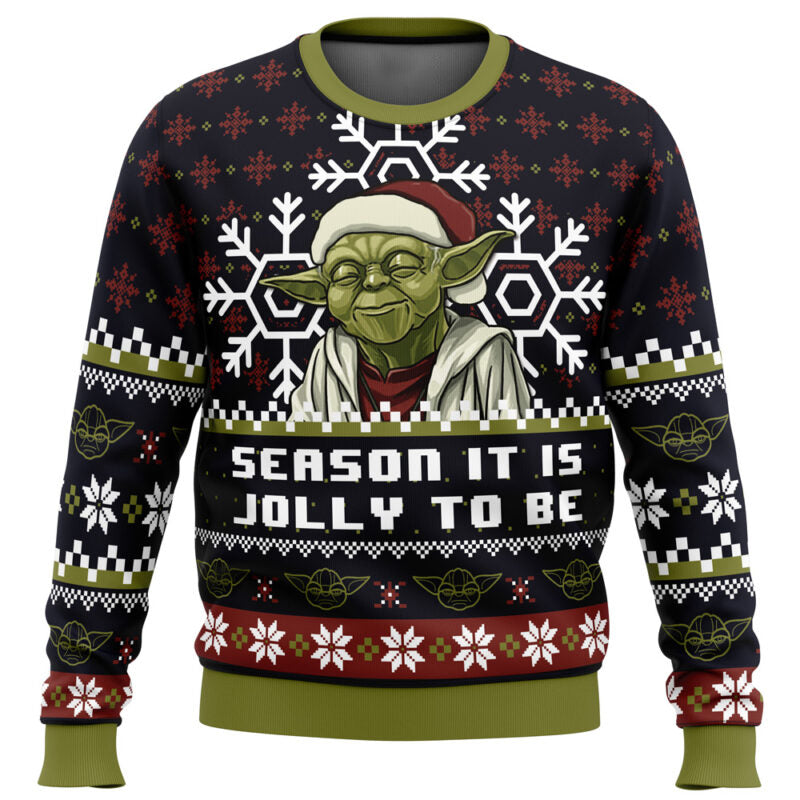 Season Jolly Star Wars Ugly Christmas Sweater - WeCustomit