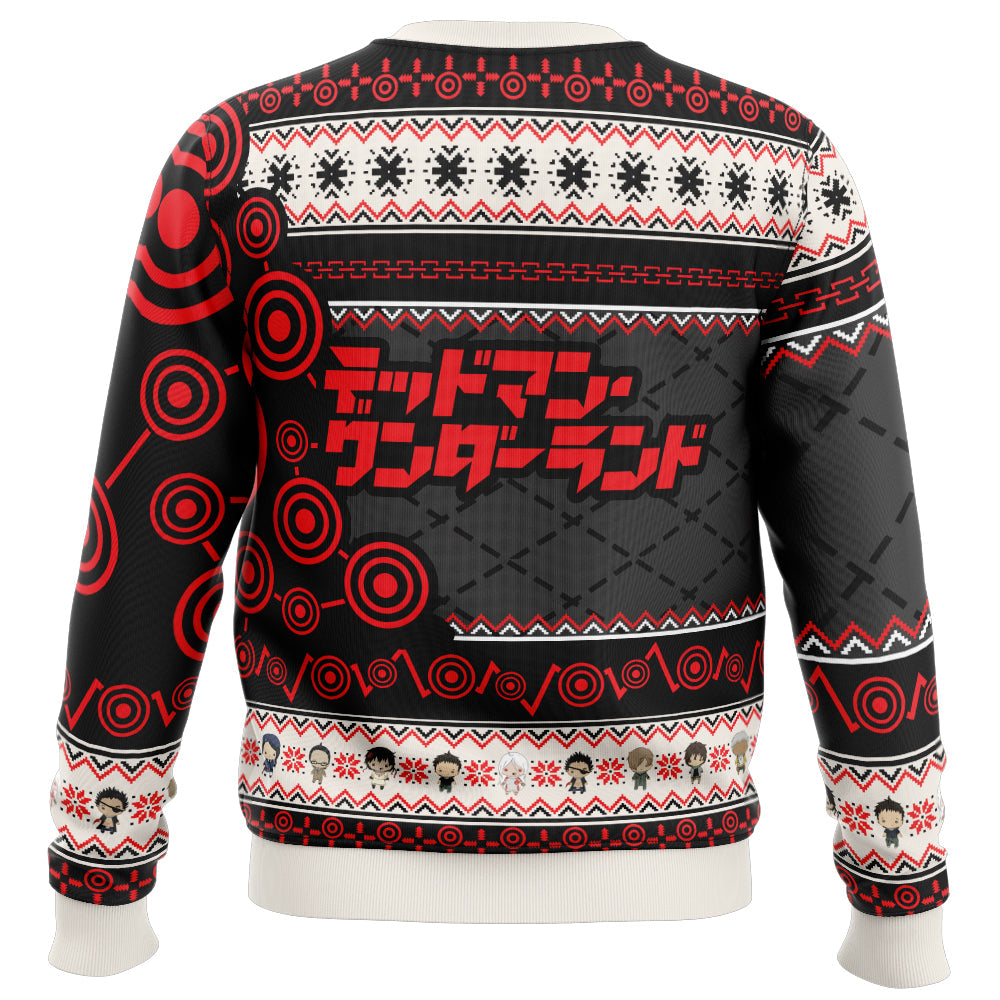 Shiro Blood Bending Deadman Wonderland Ugly Christmas Sweater - WeCustomit