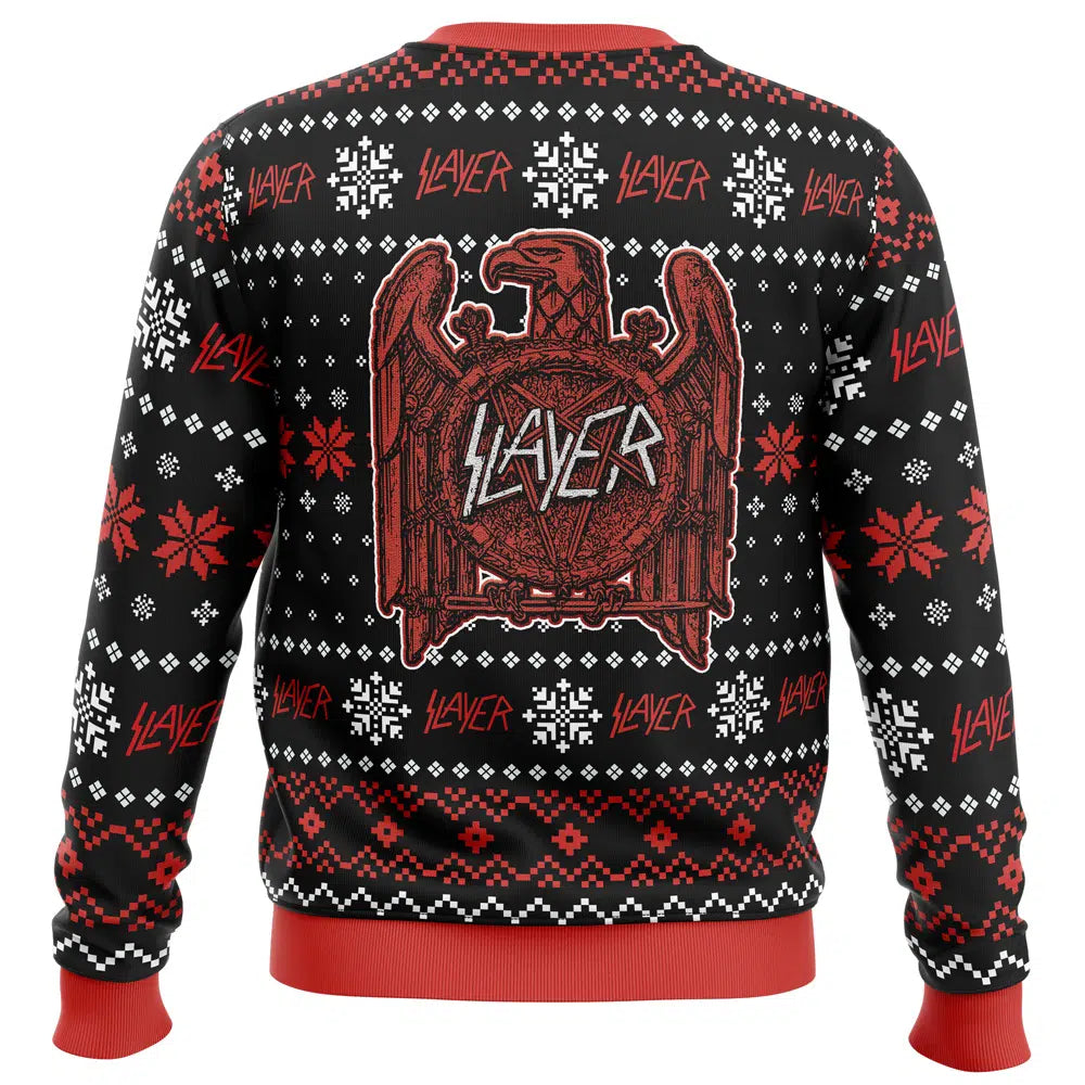 Slayer Ugly Christmas Sweater - WeCustomit