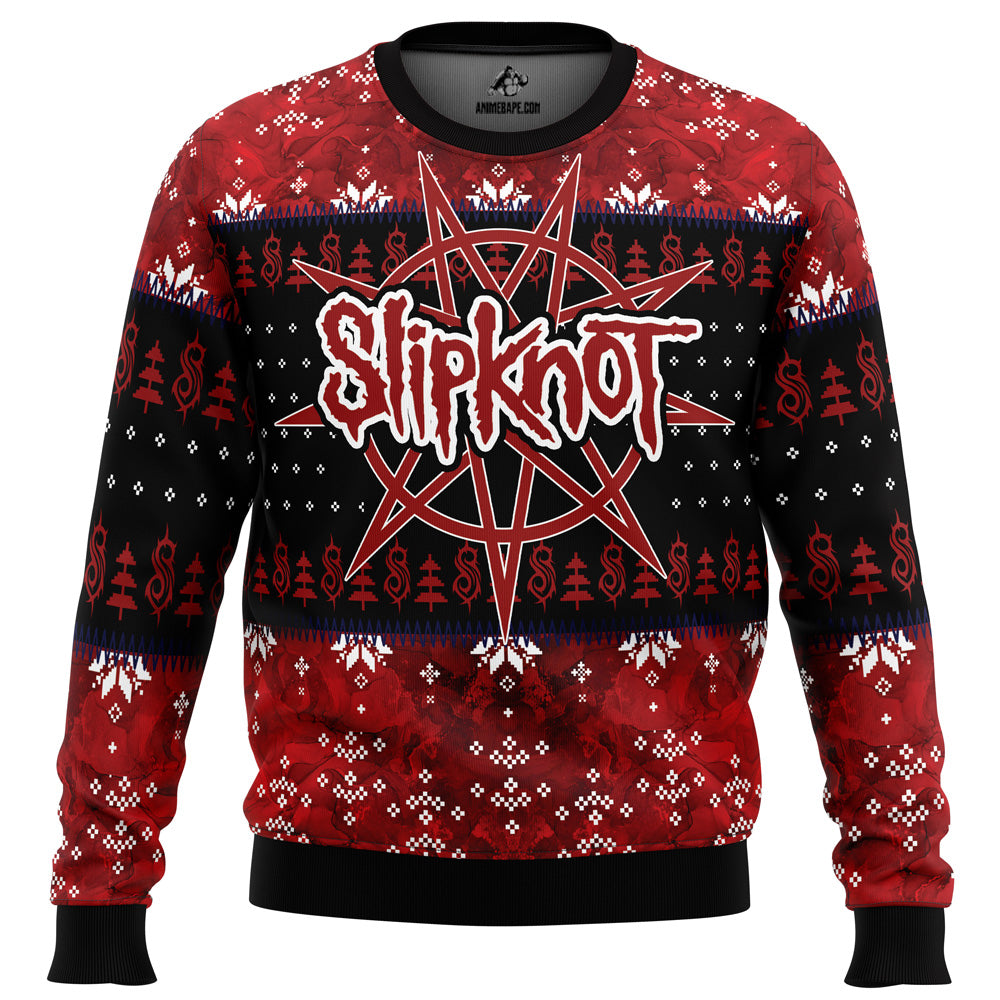 Slipknot Ugly Christmas Sweater - WeCustomit