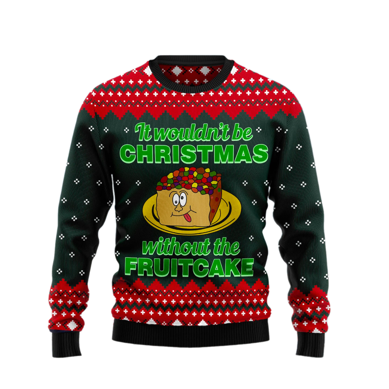 Food Cake Ugly Christmas Sweater For Men & Women Christmas Gift Sweater US1565 - WeCustomit