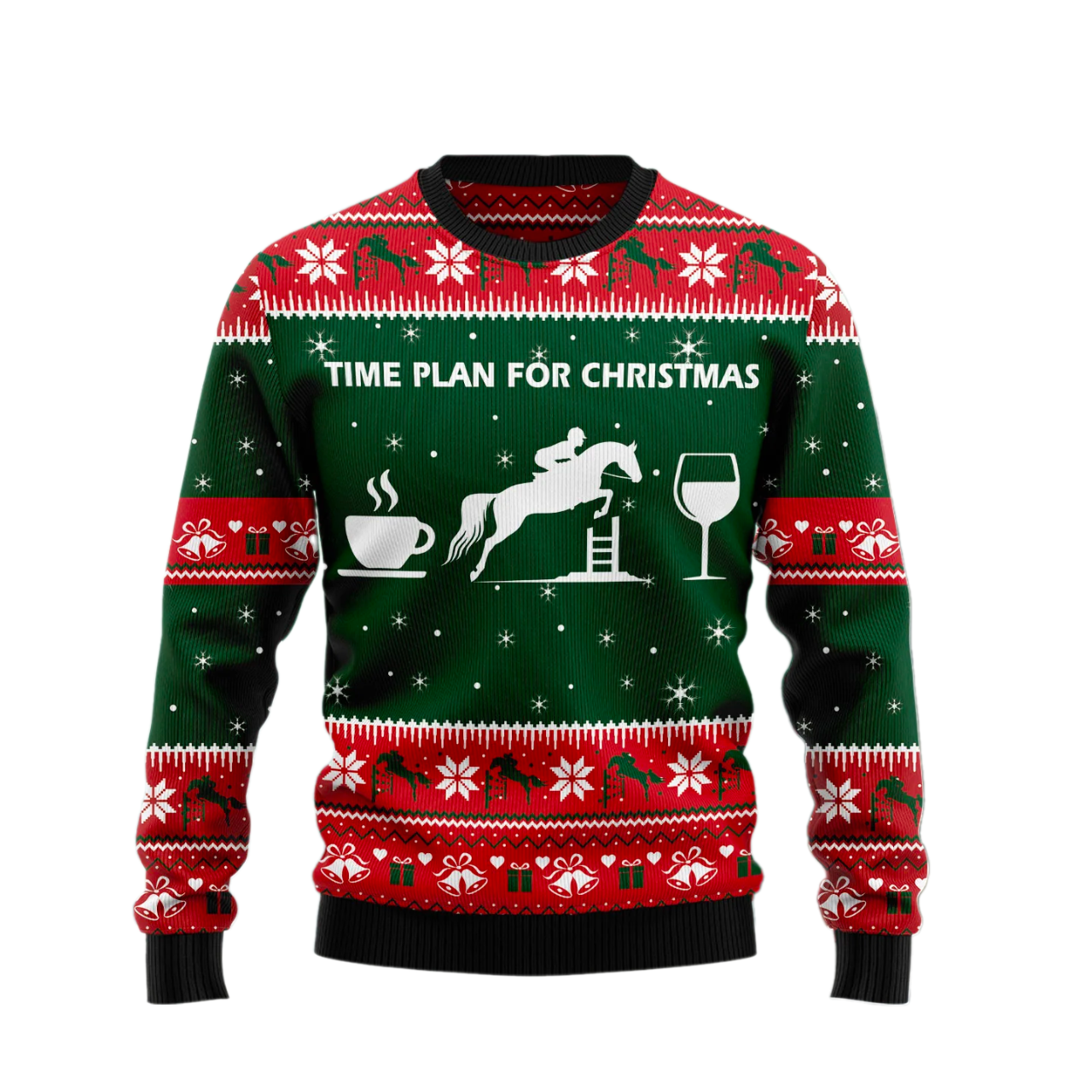 Time Plan For Christmas Ugly Christmas Sweater For Men & Women Christmas Gift Sweater US1720 - WeCustomit