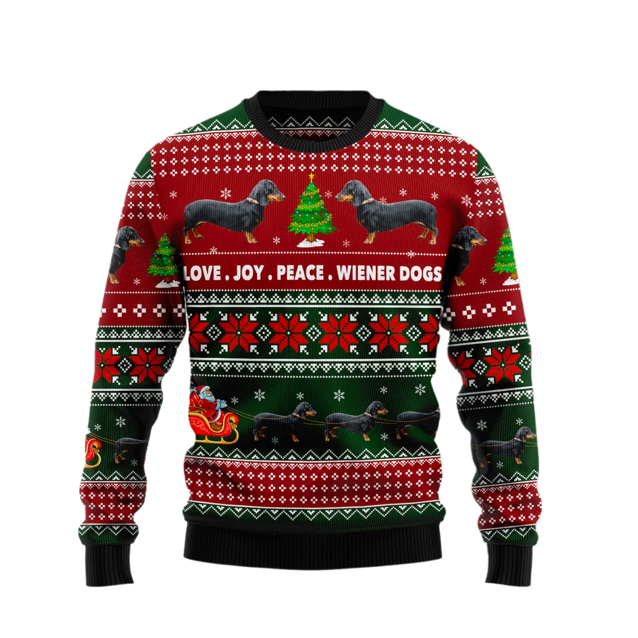 Dog Lover Ugly Christmas Sweater For Men & Women Christmas Gift Sweater US1850 - WeCustomit