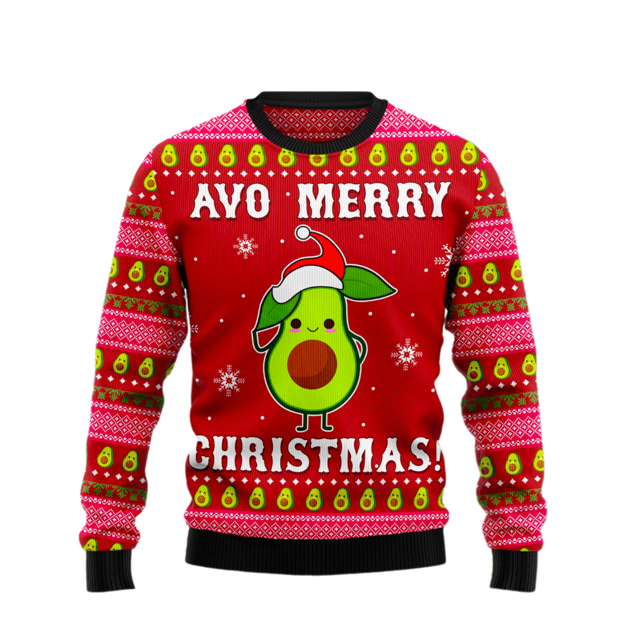 Avo Merry Christmas Ugly Christmas Sweater For Men & Women Christmas Gift Sweater US1855 - WeCustomit